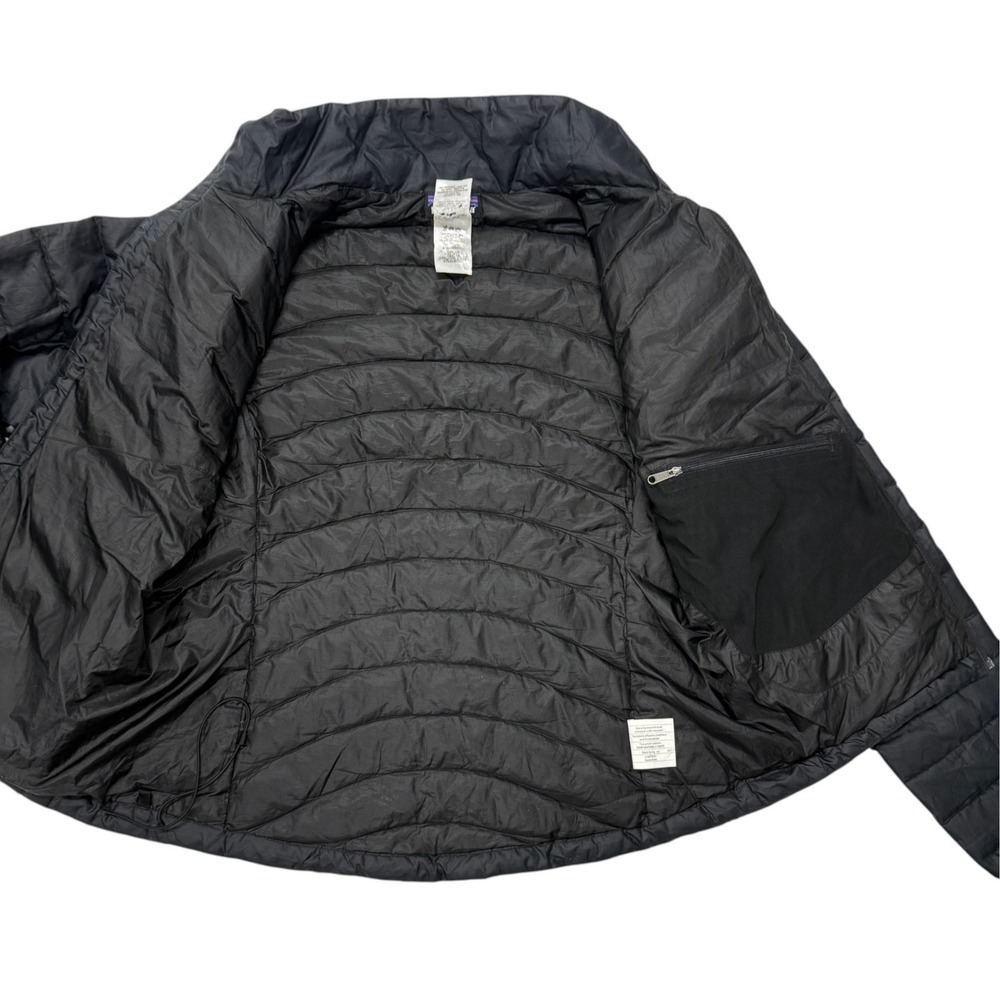 Patagonia Down Sweater Jacket Womens Small Black Puffer Full Zip 84681 - Picture 4 of 12